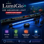 LumiGlo+ T8 Color Up Display Enhancing Aquarium LED Light UVA &UVB Lampu Akuarium Naik Warna Colour