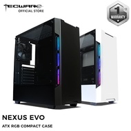 Tecware Nexus EVO TG ATX Case, 3 x 12cm Fans Included (2 Color Options)