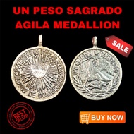 Peso Sagrado Agila Medallion may dasal