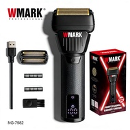 WMARK NG-7982 Electric Shaver Waterproof Beard Trimmer 9000 RPM Professional Shaver LED Shaver For M