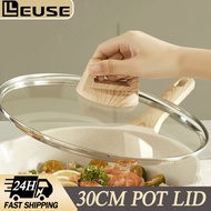 Lid of The Pan Kitchen Pots Cookware Glass Lid Wok Cover 30CM/26CM/18CM