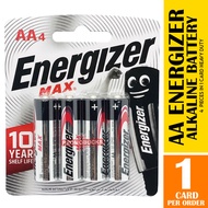 AA Energizer Alkaline Non Rechargeable Battery (4IN1)