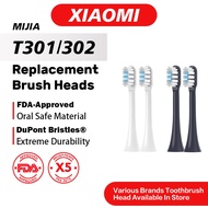 Replacement Toothbrush Heads Compatible with XIAOMI T301/T302,5 PCS Professional Electric Toothbrush