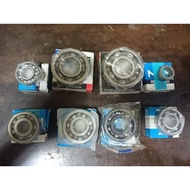 BEARING ENGINE 1 SET NTN JAPAN +KOYO JAPAN  TZR125 2RH 3TY 2TU 8PCS + SPECIAL BEARING KOYO