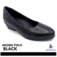 AROMA POLO Ladies Office Heels (AP23-056) Kasut Wanita Kasut Perempuan Kasut Tinggi Kasut Office Kas