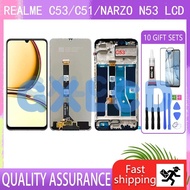 Original for realme C53/C51/narzo N53 LCD touch screen C53 C51 narzo N53