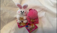 得意動物餅兔仔河馬景品公仔掛飾