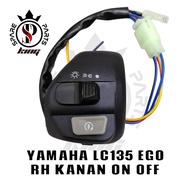 YAMAHA LC135 LC 135 EGO RH KANAN HANDLE SWITCH ON OFF SUIS SUIZ ON OFF KANAN MOTOR LC135 EGO LC 135
