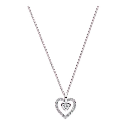 S925 Silver Diamond Flower Star Necklace Love Clover Fashion Trend Necklace