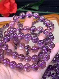 天然巴西紫水晶单圈手链 Natural/ Genuine Brasil Amethyst Bracelet