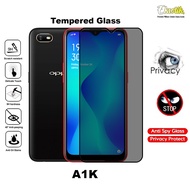 ANTI GORES KACA UNTUK OPPO A1K CERAMIC MATTE TEMPERED GLASS PRIVASI SPY PELINDUNG LAYAR