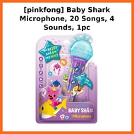 [pinkfong] Baby Shark Microphone, 20 Songs, 4 Sounds, 1pc / Korean Microphone Toy / 20 Songs & Sound