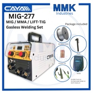 MIG-277 3in1 MIG Gasless Welding Mesin MMA MIG LIFT TIG tanpa gas Inverter Besi 0.8mm 1.0mm
