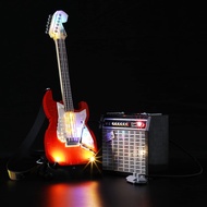 GEAMENT LED Light Kit (Gesture Control) Compatible with Lego Ideas Fender Stratocaster - Lighting Se