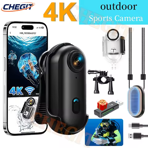 4K 1080P Mini Body Camera Helmet Handlebar Motorcycle Road Sport Cam Battery Body cam Full Hd Sports
