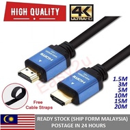4K HDMI CABLE V2.0 18Gbps Ultra High Speed Cable V2.0 4K 1.5M/3M/5M/10M/15M/20METER TV BOX TO TV CABLE
