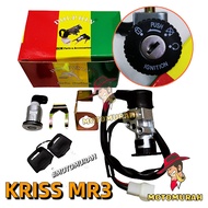MODENAS KRISS MR3 MAIN SWITCH KUNCI SET DEPAN BELAKANG DOLPHIN "MOTOMURAH"