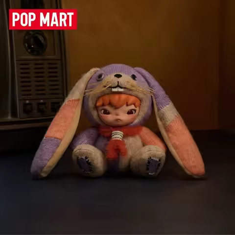 Cute Plush Hirono Ornament Genuine POP MART Hirono After Dark Series Vinyl Plush Blind Box Pendant O