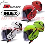 INDEX หมวกกันน็อค รุ่น Dunk New มีหลายสีให้เลือกดีไซน์สวยเฉี่ยว ของแท้100% วัสดุ มาตรฐาน DOT และ มอก