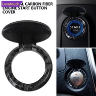 【READY STOCK】LOVETOUCH Universal Carbon Fiber Engine Start Button Cover Ignition Switch Protector In