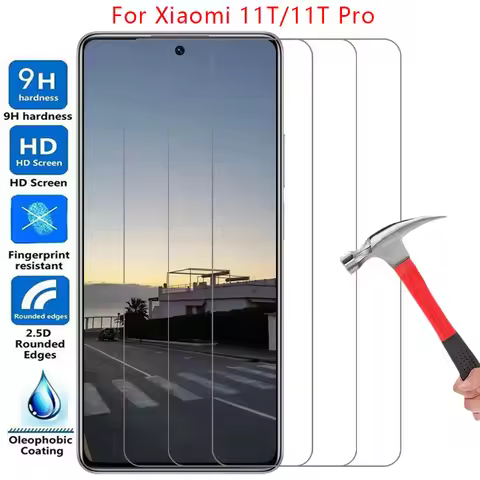 screen protector for xiaomi 11t pro 5g protective tempered glass on xiaomi11t mi 11 t t11 11tpro fil