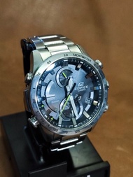 買一送一  Casio Edifice 原價3XXX 極深立體3D錶盤 Watch LiG Bluetooth Tough Solar EQB-900 Chronograph 太陽能電能 光動能 大錶
