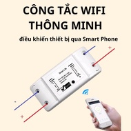 Smart wifi switch controls electrical devices by Wifi, 3G, timer. count usage time, App Cozy life, V