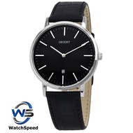 Orient Classic Quartz Black Dial Men's Watch FGW05004B0(Black)