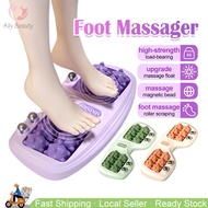 🇸🇬 Foot Roller Massager Plantar Fasciitis Pain Relief/Household Health-Preserving Massage Roller Art
