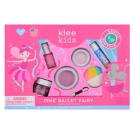 Luna Star Naturals Klee Kids Deluxe Play Makeup Kit. Gentle and Non-Toxic. Made in USA. (Pink Ballet