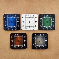 QX NH35 Dial NH36 Dial Custom Logo Dial Square Dial Arabic Dial Square Watch Case Fit NH35 Movement 