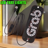 LED Signal Light Taxi Panel Light Signal Light Windshield Green Light Cab Indicator Light Taxi Inter