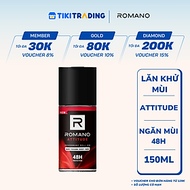 Lăn Khử Mùi Romano Attitude 50ml - 1412046