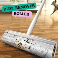 [ READY STOCK ] 19cm/24cm Portable Dust Remover Roller Pet Hair Lint Roller Adjustable Long Handle S