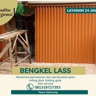 rolling door murah, pintu rolling door bekas, service rolling door mur