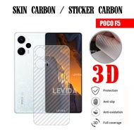Poco F5 5G Poco F5 Pro Poco X5 Pro 5G Skin Carbon 3D Anti-scratch Skin Carbon Poco F5 5G Poco F5 Pro