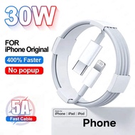 30W Original Fast Charging Cable For Apple iPhone 14 13 12 11 Pro Max USB C Cable X XR XS 7 8 14 Plus Phone Charger Accessories