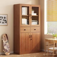 Household Locker Bookcase Data Cabinet File Cabinet Wooden Door File Office Storage Cabinet Locker L