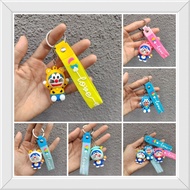 [Malaysia Seller] Keychain Cartoon Doraemon Rantai Kunci Bag Accessories Children Toy Doraemon