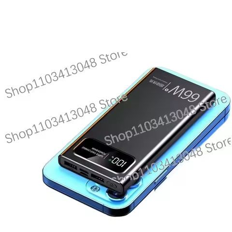 Power Bank 30000mAh 66W Super Ultra Fast Charging External Battery Charger PD 20W PowerBank for IPho