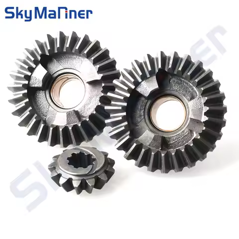 Gear Set for YAMAHA F4 4 stroke 4HP outboard motor Reverse gear:67D-45560-00 Pinion gear:6E0-45551-0