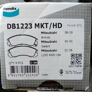 MITSUBISHI PERDANA V6 TURBO, V34W, VR4, EVO3, PAJERO V6 3.5 BRAKE PAD FRONT