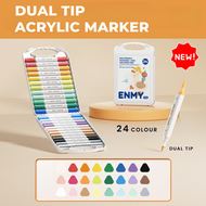 ENMY Acrylic Paint Marker Set with Dual Tip