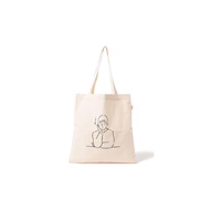 "BEAMS JAPAN Campus Bag - Yasujiro Ozu Film Illustration Tote - Tokyo Twilight"