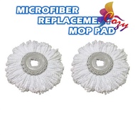 Universal Replacement Spin Mop Pad Accessories Microfiber Fabric Mop Heads Cloth Refill Pad