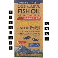 Original WILEYS FINEST WILD ALASKAN FISH OIL BEGINNER DHA KIDS