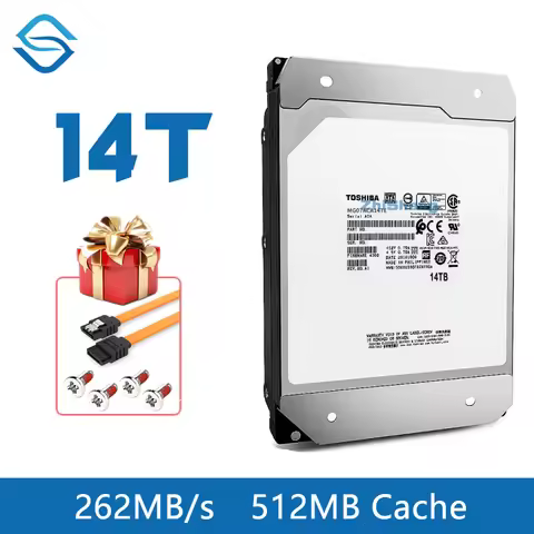 Enterprise Toshiba 14TB Hdd Hard Drive SATA3 MG07ACA14TE 14TB HDD