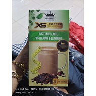 KOPI KURUS XS WHITE COFFEE ,XS HAZELNUT LATTE 10 SACHET