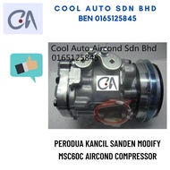 🔥READY STOCK 🔥PERODUA KANCIL SANDEN MODIFY MSC60C AIRCOND COMPRESSOR