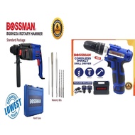 BOSSMAN Rotary Hammer Drill BGBH226 Set 900W 3 Mode [6 Months Warranty]